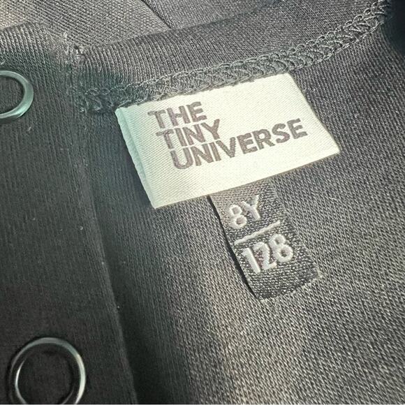 The Tiny Universe Tiny Wings Dress Size 8 Years Black Organic Cotton NEW - Picture 8 of 13